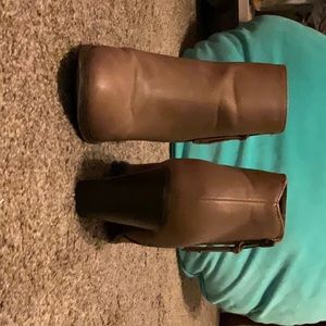 Charlotte Russe Tan Booties